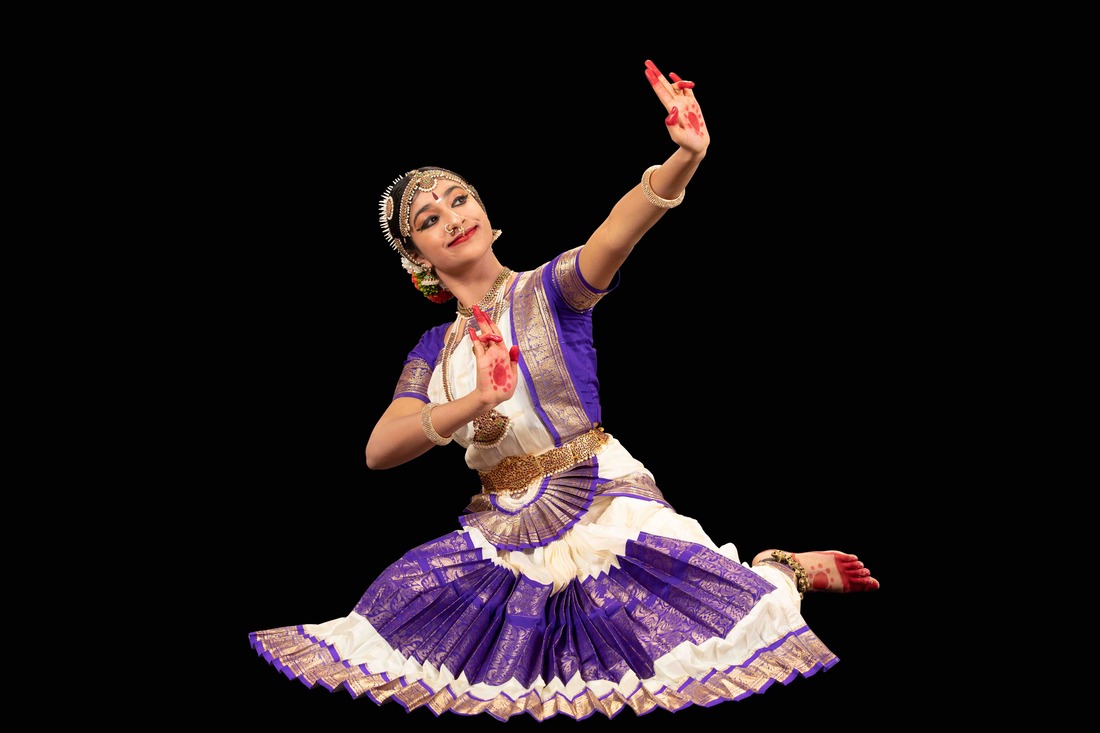 Kuchipudi Dancer posing in Tarangam | Bharatanatyam costume, Dance dresses,  Dance outfits